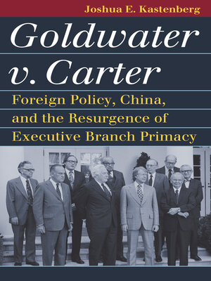 cover image of Goldwater v. Carter